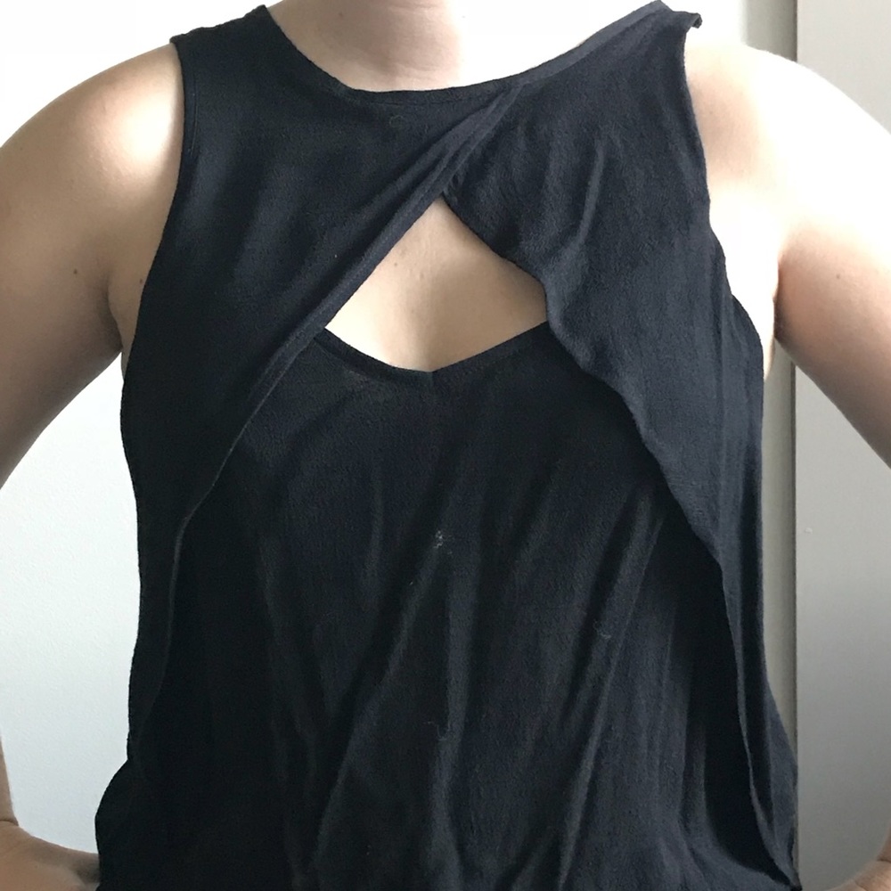 Free People Cut Out Top